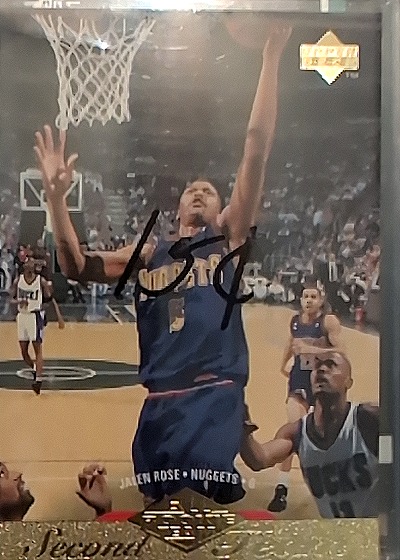 1997 Upper Deck #158 Jalen Rose — front