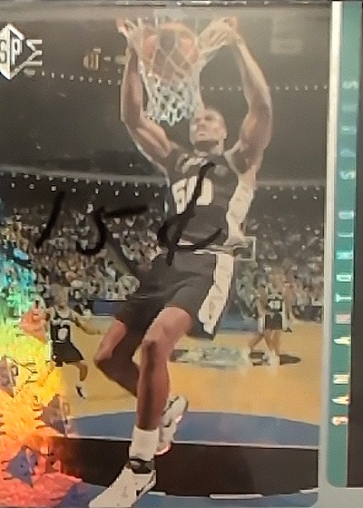 1997-98 SP Authentic #165 Tim Duncan — front
