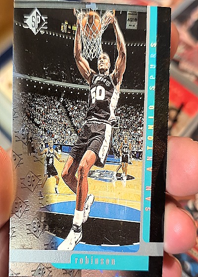 1994-95 Upper Deck #414 David Robinson — front