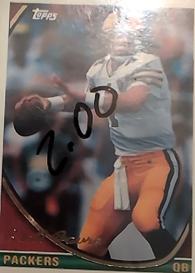 1994 Topps #530 Brett Favre — front