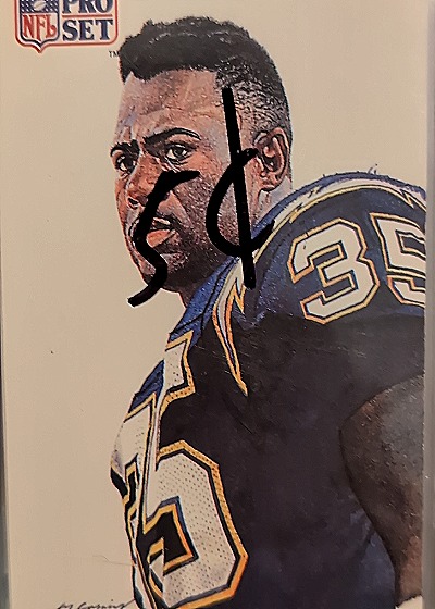 1991 Pro Set #416 Marion Butts — front