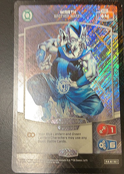 2017 Panini MetaX #C3-GL Warth Blue Lantern — front