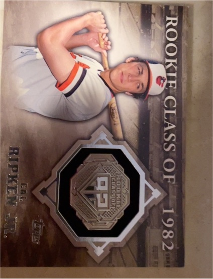 2014 Topps Class Rings Silver Cal Ripken Jr #CR-13 — front