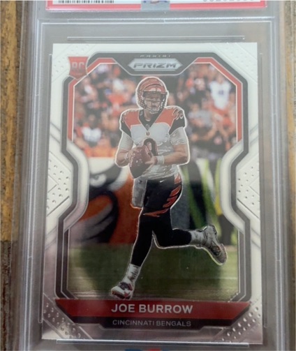 2020 Panini Prizm #307 Joe Burrow — front