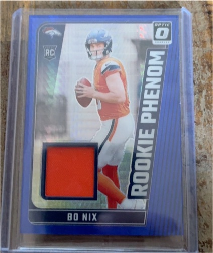 2024 Panini Donruss Optic Rookie Phenoms #RPB-BNX Bo Nix — front