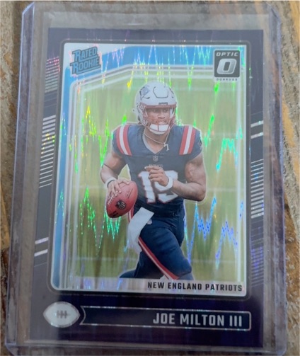 2024 Panini Donruss Optic #255 Joe Milton III — front