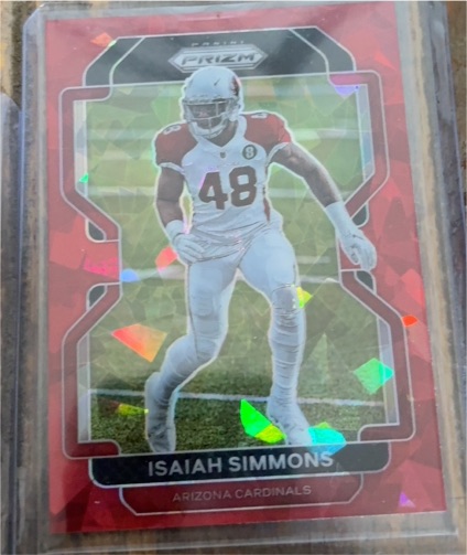 2021 Panini Prizm #81 Isaiah Simmons — front