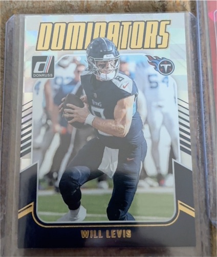 2024 Donruss #7 Dominators Will Levis — front