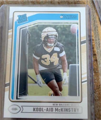 2024 Panini Donruss Rated Rookie #315 Kool-Aid McKinstry — front