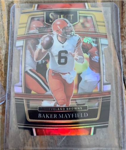 2021 Panini Select #10 Baker Mayfield — front