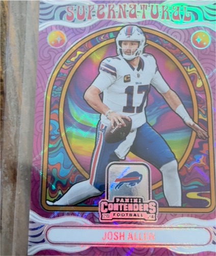 2024 Panini Contenders #5 Josh Allen — front