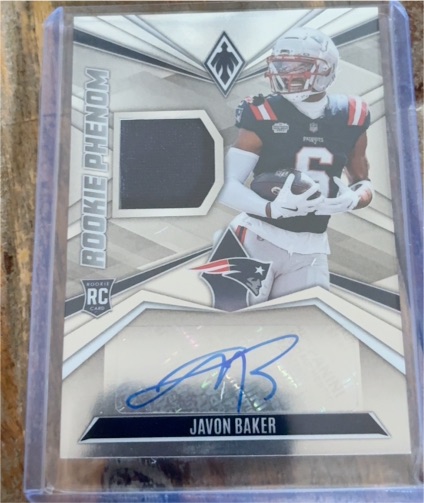 2024 Panini Phoenix Rookie Phenom #RPJA-JBR Javon Baker — front