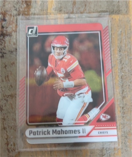 2024 Donruss Clearly Donruss #27 Patrick Mahomes II — front