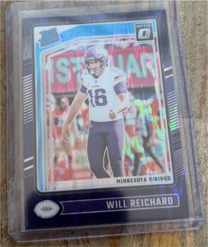 2024 Panini Donruss Optic #297 Will Reichard — front