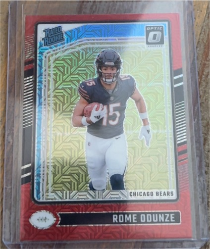 2024 Donruss Optic #286 Rome Odunze — front