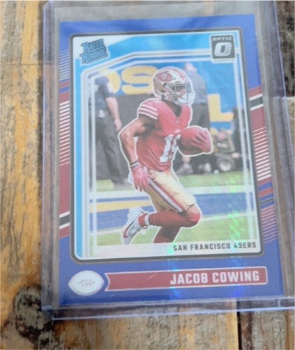 2024 Panini Donruss Optic #236 Jacob Cowing — front
