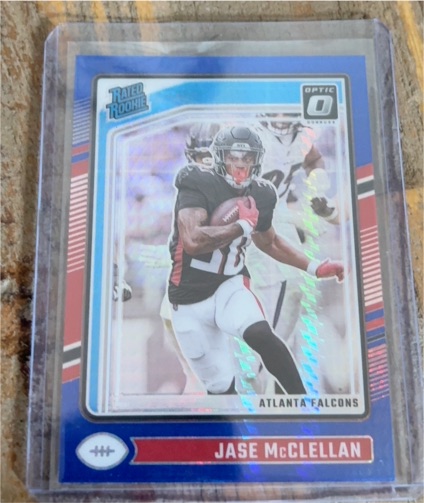 2024 Panini Donruss Optic #243 Jase McClellan — front