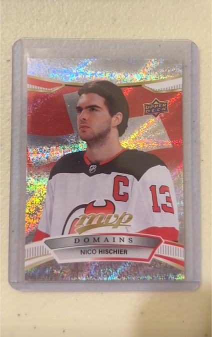 2022-23 Upper Deck MVP #NA-15 Nico Hischier — front