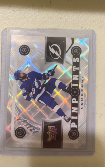 2022-23 Upper Deck MVP Pinpoints #PP-3 Nikita Kucherov — front