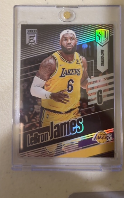 2021 Panini Starting Lineup Series One #SLU-LJ LeBron James — front