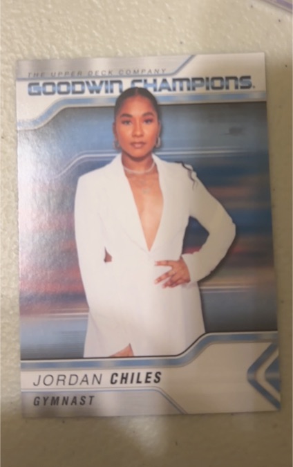 2023 Upper Deck Goodwin Champions #49 Jordan Chiles — front