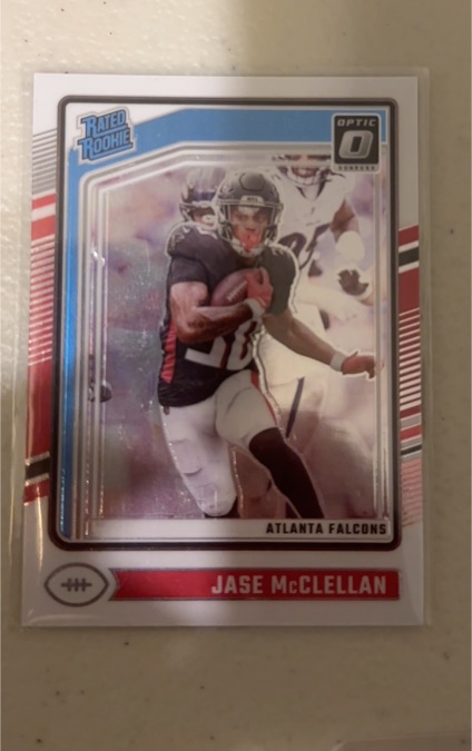 2024 Donruss Optic Rated Rookie #? Jase McClellan — front