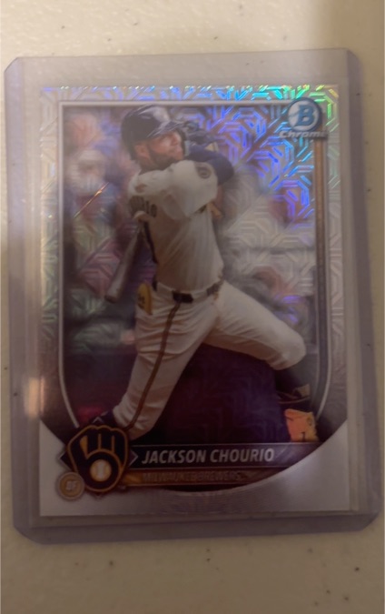 2025 Bowman Chrome #11 Jackson Chourio — front