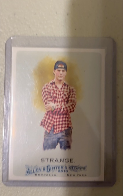 2010 Topps Allen & Ginter #211 Johnny Strange — front