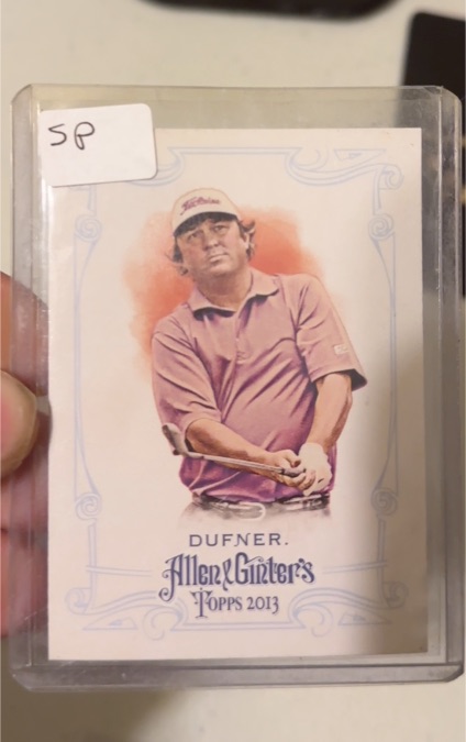 2013 Topps Allen & Ginter #243 Jason Dufner — front