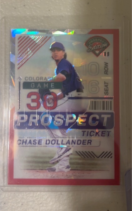 2024 Panini Prospect Edition #24 Chase Dollander — front