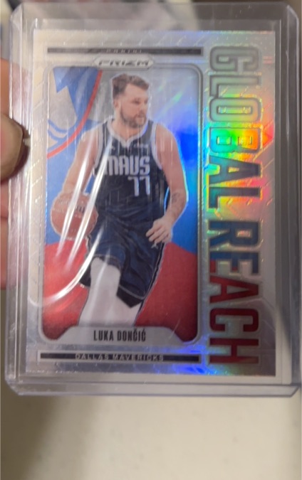 2024-25 Panini Prizm #8 Luka Dončić Global Reach — front