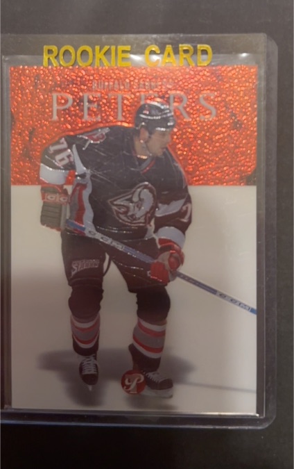 2003-04 Topps Pristine #173 Andrew Peters Rookie Card — front