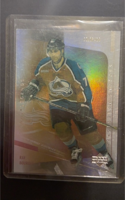 2000-01 Upper Deck Legends Supreme Milestones #SM15 Ray Bourque — front
