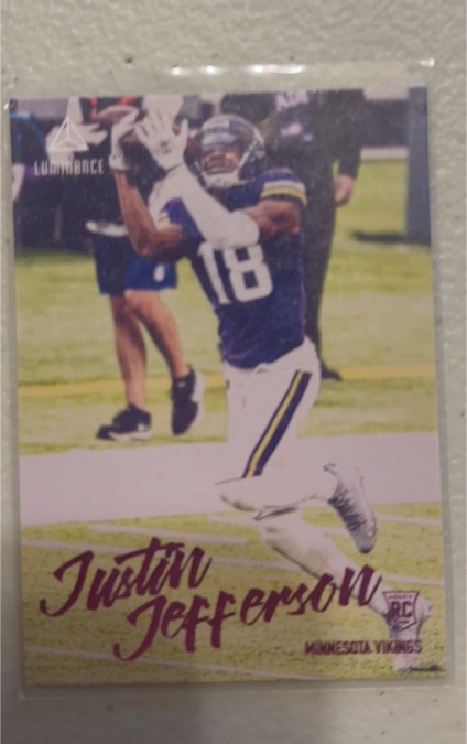 2020 Panini Chronicles #217 Justin Jefferson — front