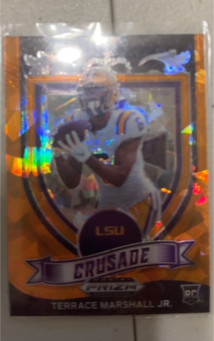 2021 Panini Prizm Draft Picks #180 Terrace Marshall Jr. — front