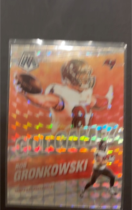 2021 Panini Mosaic Rob Gronkowski — front