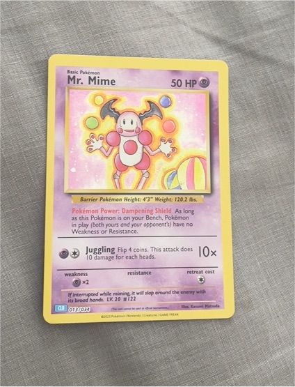 2023 Pokémon Classic Collection #013 Mr. Mime — front