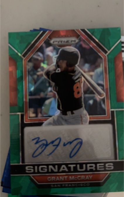 2023 Panini Prizm #127 Grant McCray — front