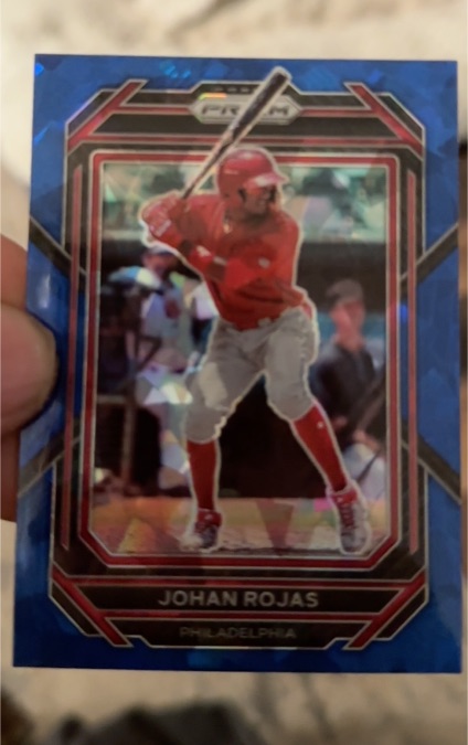 2023 Panini Prizm #43 Johan Rojas — front