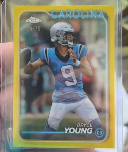 2024 Topps Chrome #16 Bryce Young — front