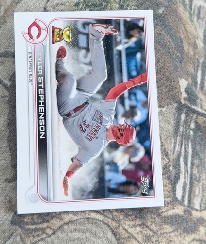 2022 Topps Series 1 #175 Tyler Stephenson — front