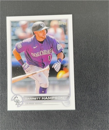 2022 Topps #234 Garrett Hampson — front