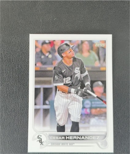 2022 Topps Series 1 #28 Cesar Hernandez — front