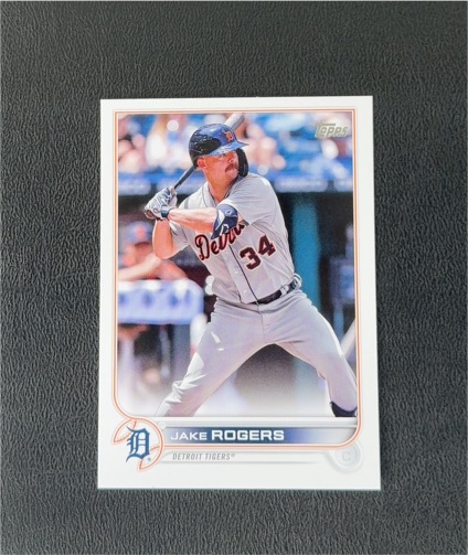 2022 Topps Series 1 #198 Jake Rogers — front