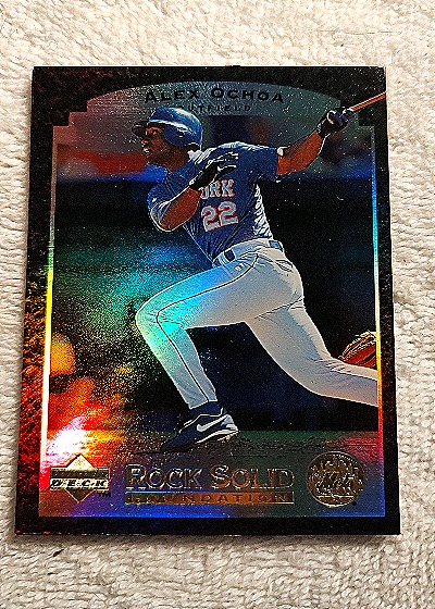 1995 Upper Deck Rock Solid #Alex Ochoa — front