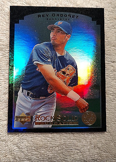 1997 Upper Deck Rock Solid Foundation #RS2 Rey Ordonez — front