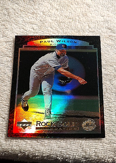 1996 Upper Deck Rock Solid Foundation #RS18 Paul Wilson — front