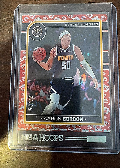 2024-25 Hoops - Winter Prizm Premium #213 Aaron Gordon — front