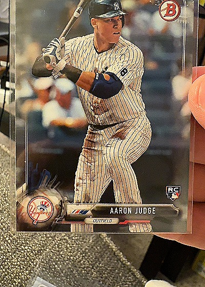 Aaron Judge Rookie Card — front