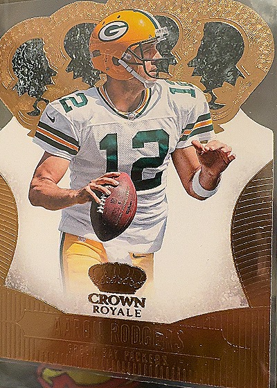 2013 Panini Crown Royale Aaron Rodgers — front